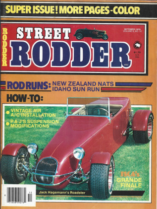 STREET RODDER 1979 OCT - AIR A/C INSTALL, NEW ZEALAND NATS, IDAHO SUN RUN
